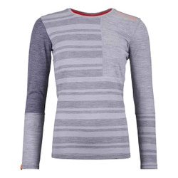 Ortovox Rock'N'Wool Long Sleeve Top Women's in Grey Blend